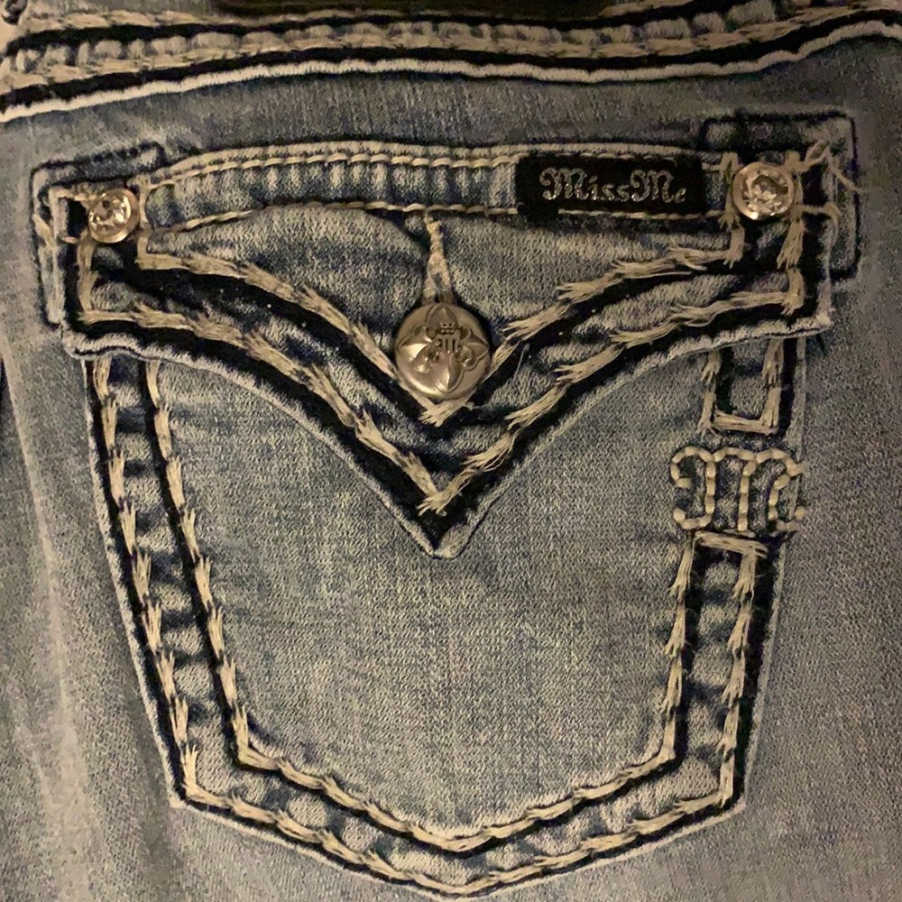 Miss Me faded skinny jeans